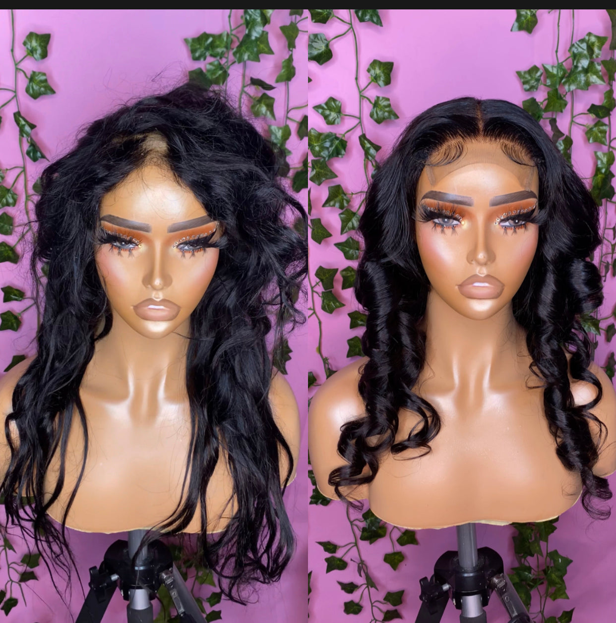 Frontal wig services sale